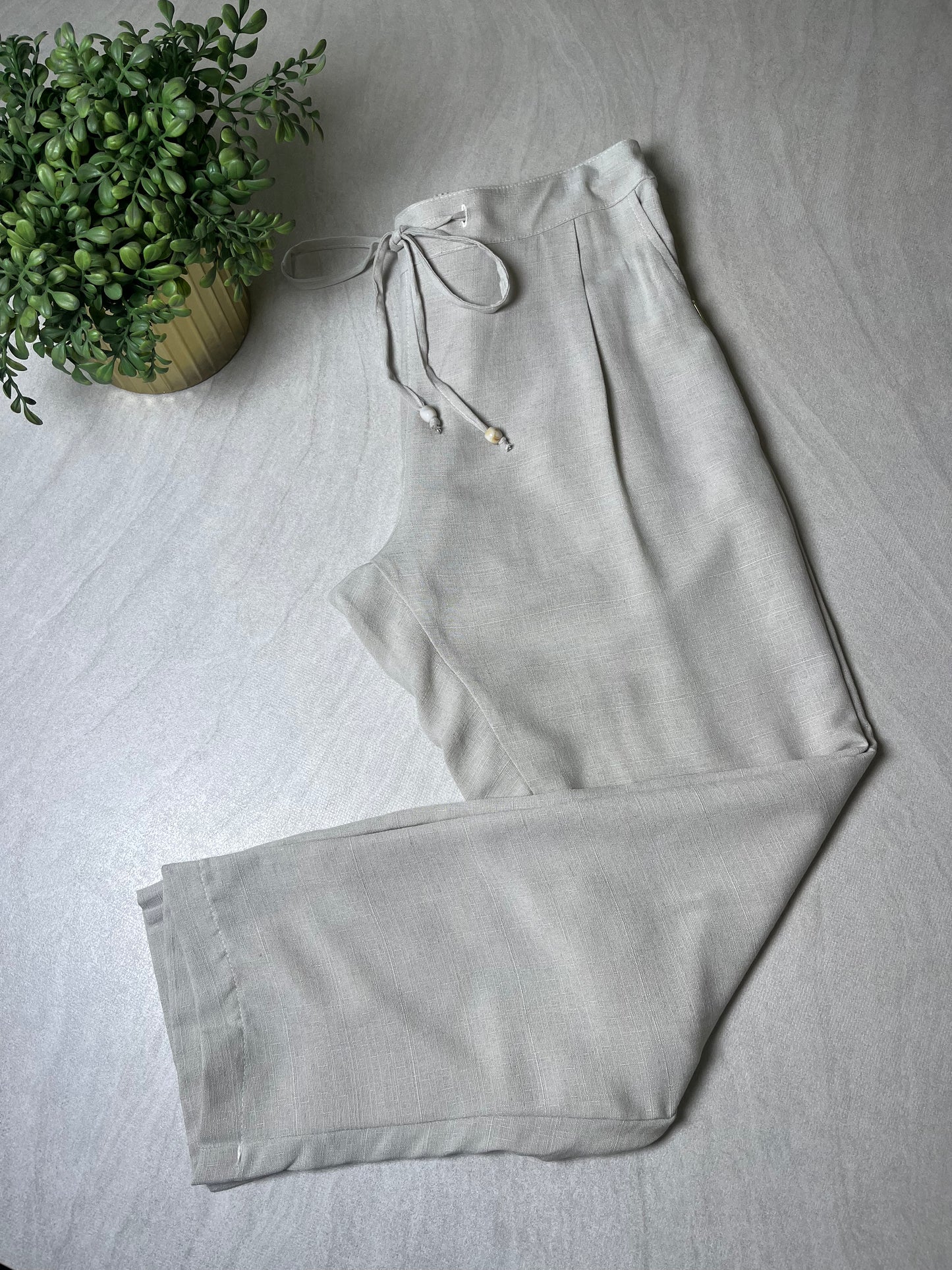 Calça Linho Rústico