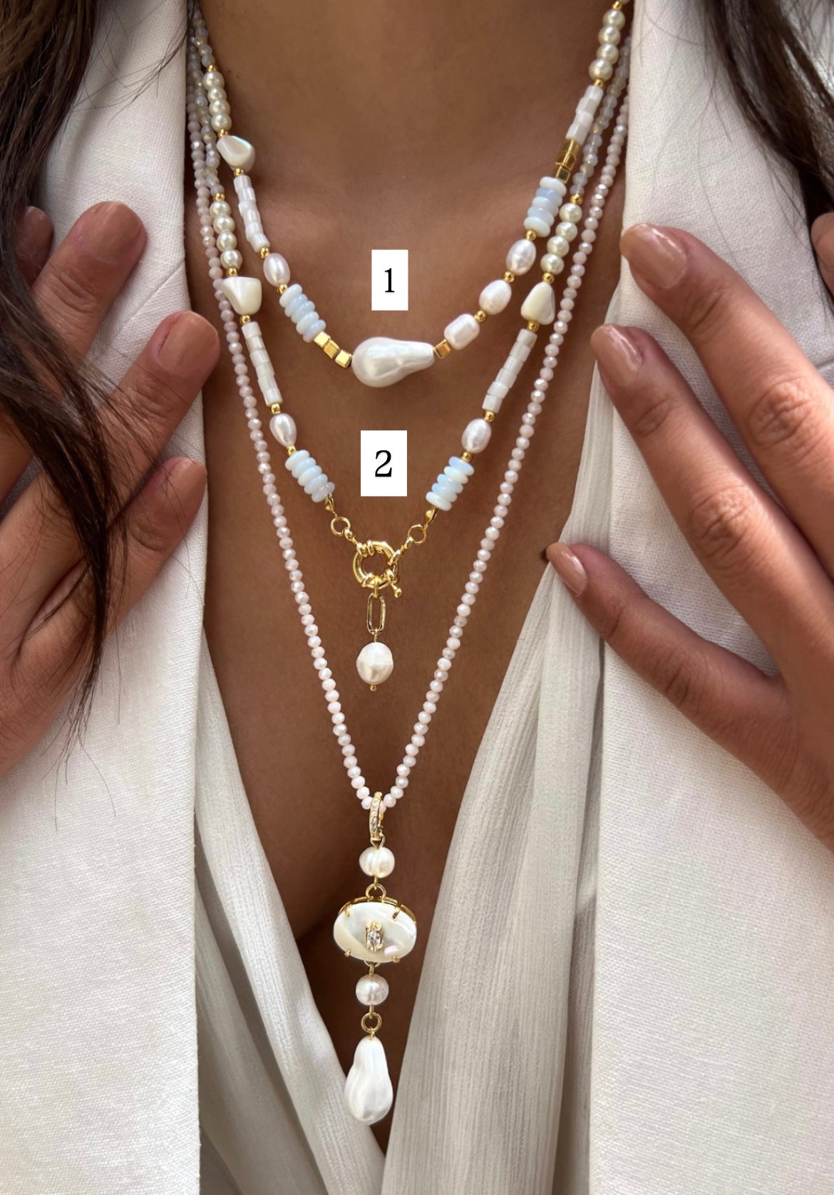 Colar Capri Pérolas