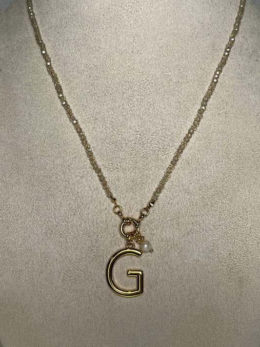 Colar Letra G