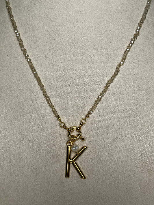 Colar Letra K