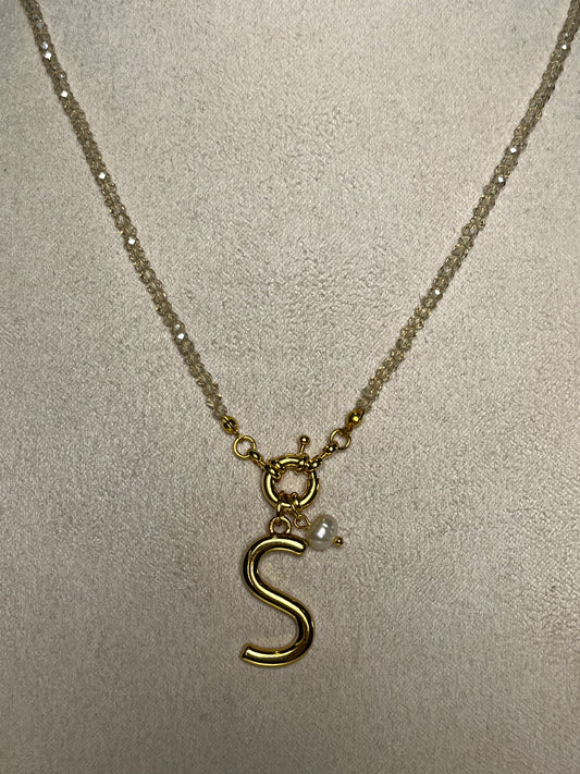 Colar Letra S
