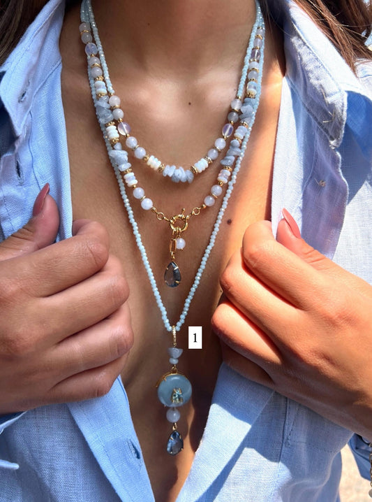 Colar Quartzo Azul 1