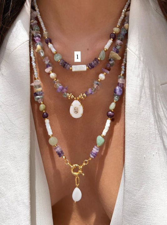 Colar Pérola Retangular 1