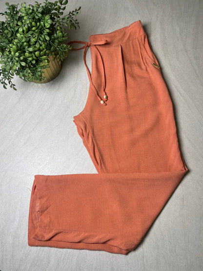 Calça Linho Rústico