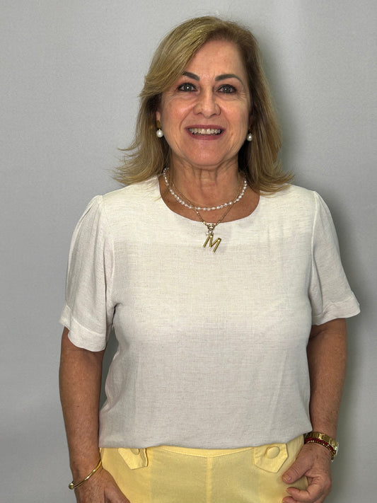 Blusa Linho Rústico