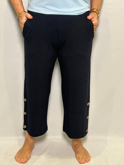 Calça Pantacourt Malha