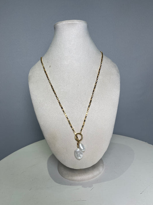 Colar Pérolas Barroca