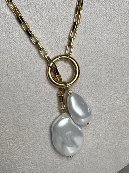 Colar Pérolas Barroca