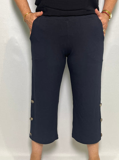 Calça Pantacourt Malha