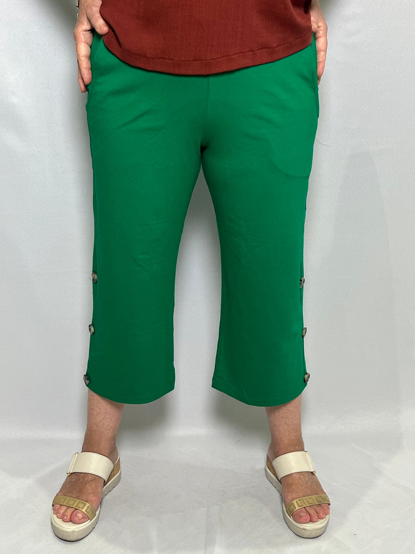 Calça Pantacourt Malha