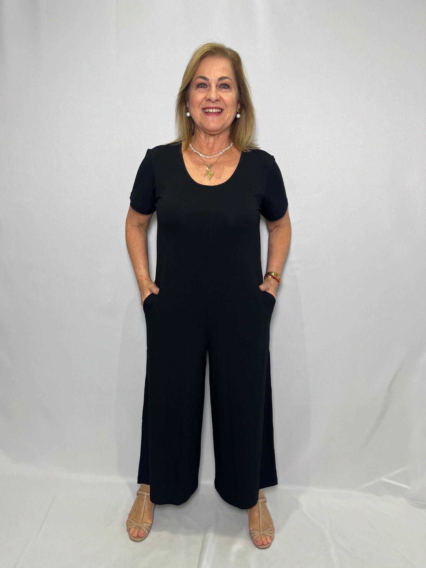 Macacão Viscolycra Pantacourt